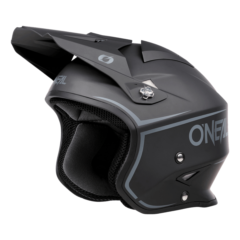 O'Neal Slat V.23 Solid Helmet Black - Motor Psycho Sport
