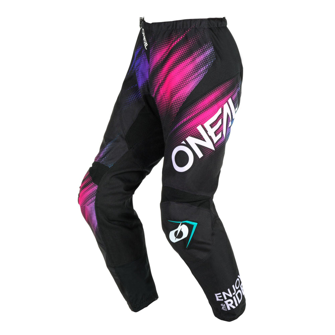 O'Neal Women's Element Voltage V.24 Pant Black/Multi - Motor Psycho Sport