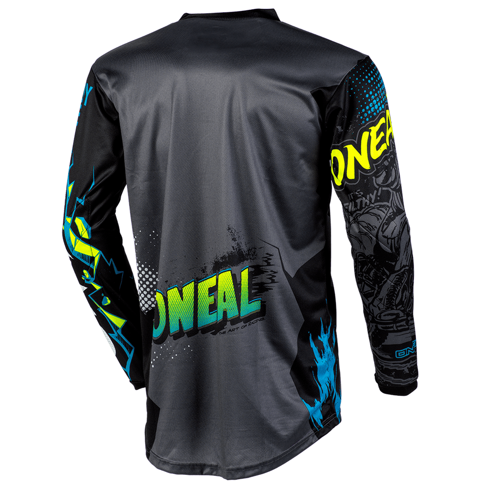 O'Neal Youth Element Jersey Villain Grey - Motor Psycho Sport