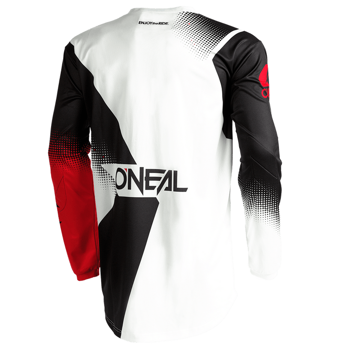 O'Neal Youth Element Racewear Jersey Black/White/Red - Motor Psycho Sport