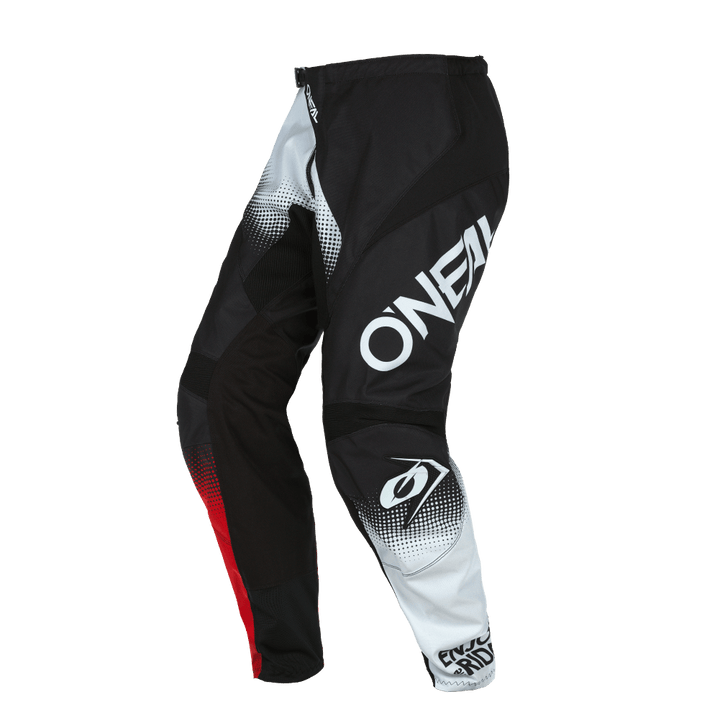 O'Neal Youth Element Racewear Pant Black/White/Red - Motor Psycho Sport