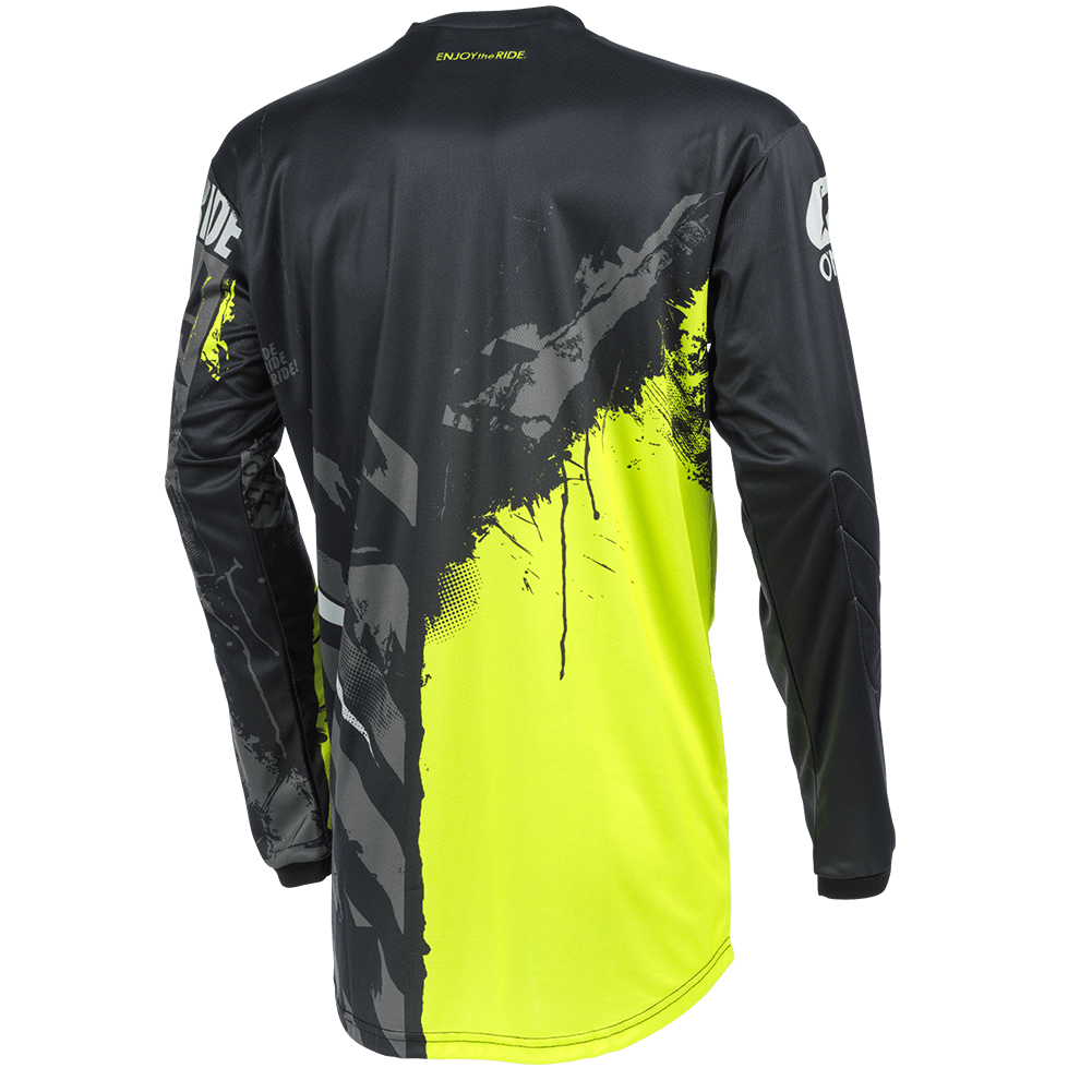 O'Neal Youth Element Ride Jersey Black/Neon - Motor Psycho Sport