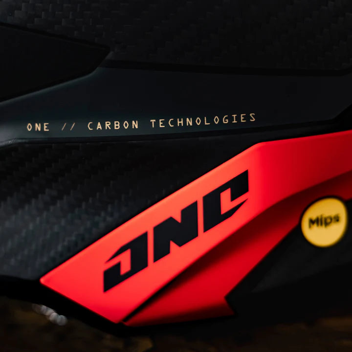 One Industries X-197 HELMET CARBON - BLACK OIL