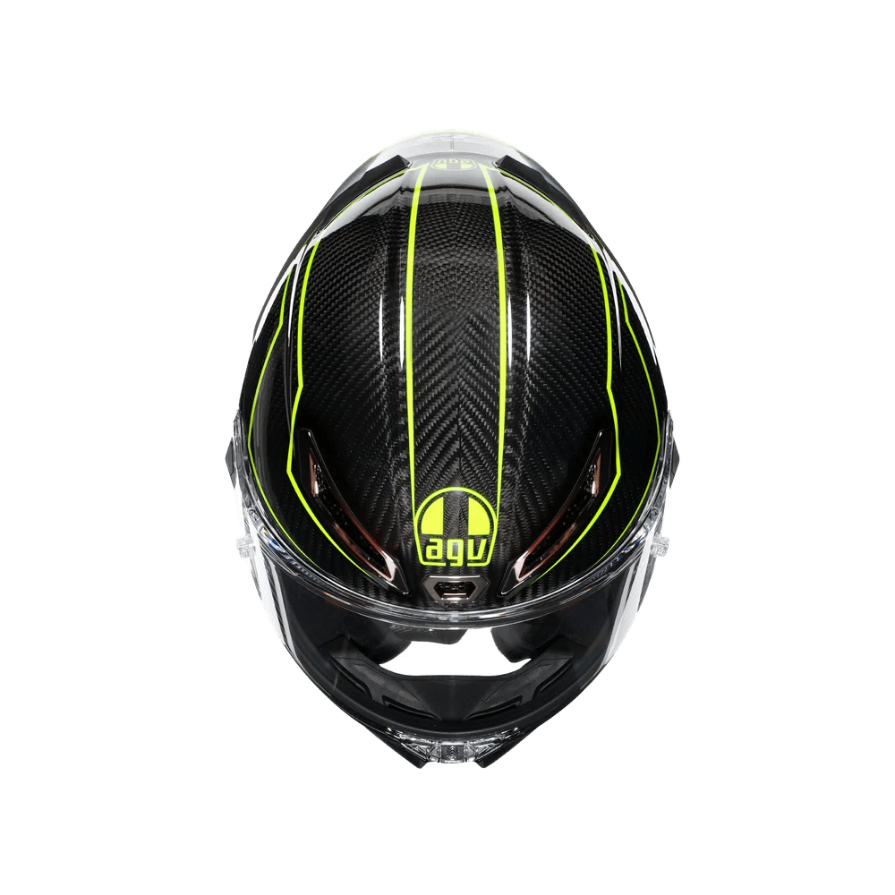 agv helmet neon green AGV Pista GP RR Performante Carbon/Lime Helmet XL