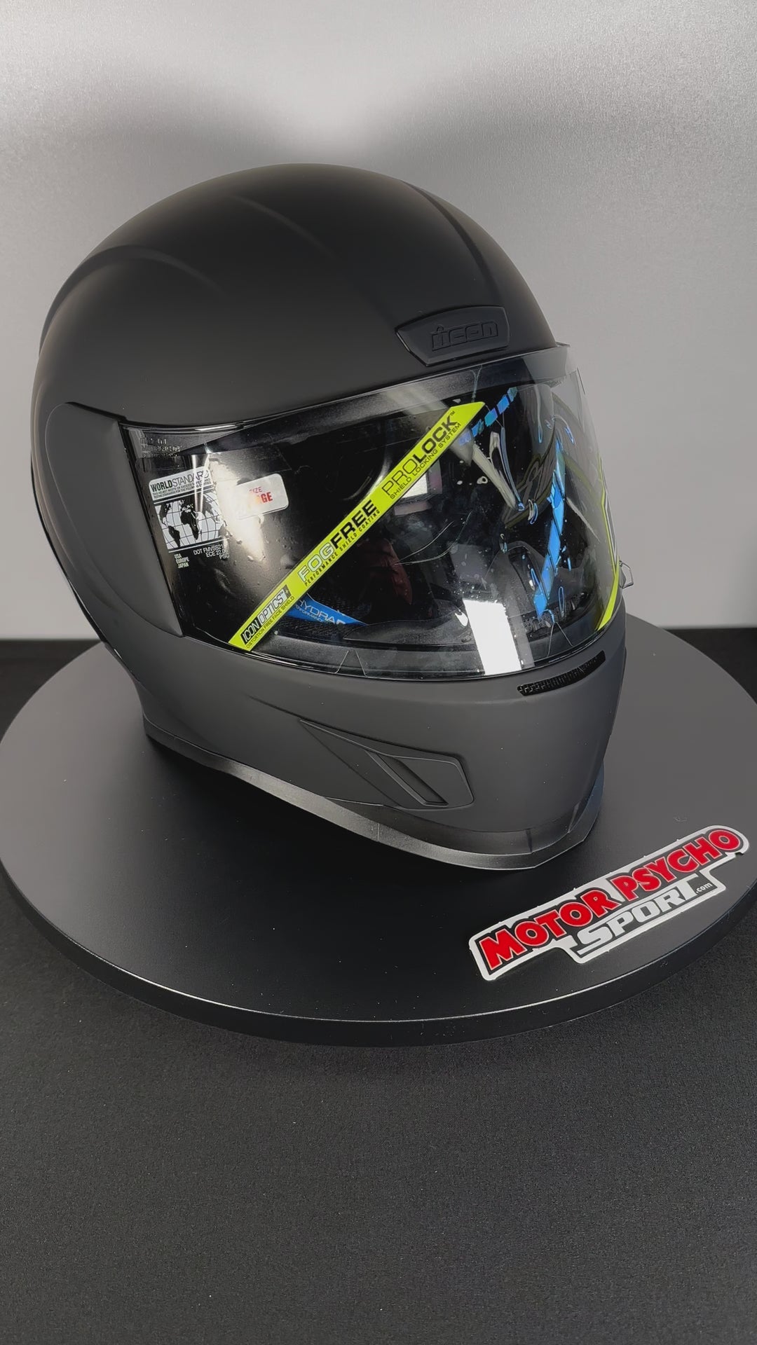 Icon Airform Dark Rubatone Helmet - Size Large - OPEN BOX