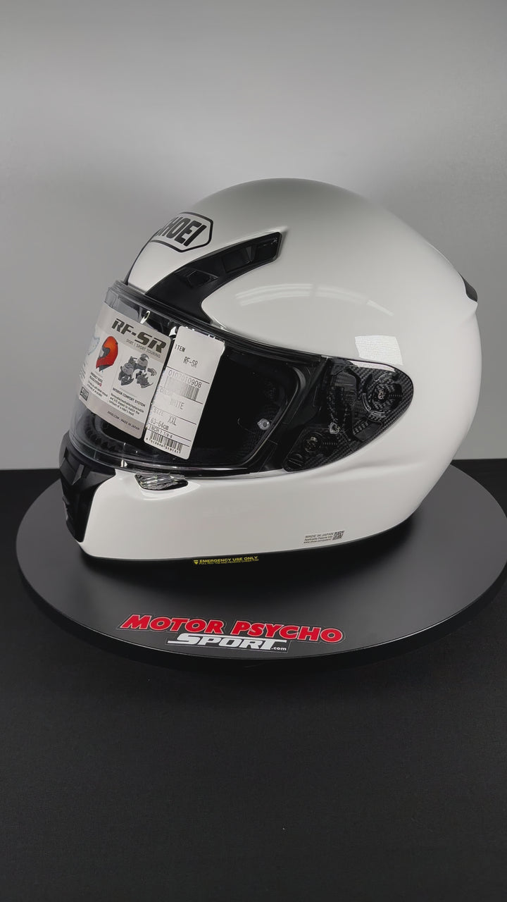 Shoei RF-SR Helmet - White - Size 2XL - USED / OPEN BOX