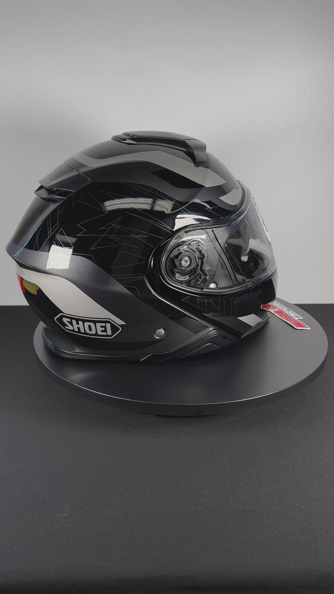 Shoei Neotec II MM93 Collection 2-Way Modular Helmet - TC-5 Black/Gray/Silver - Size XL - OPEN BOX