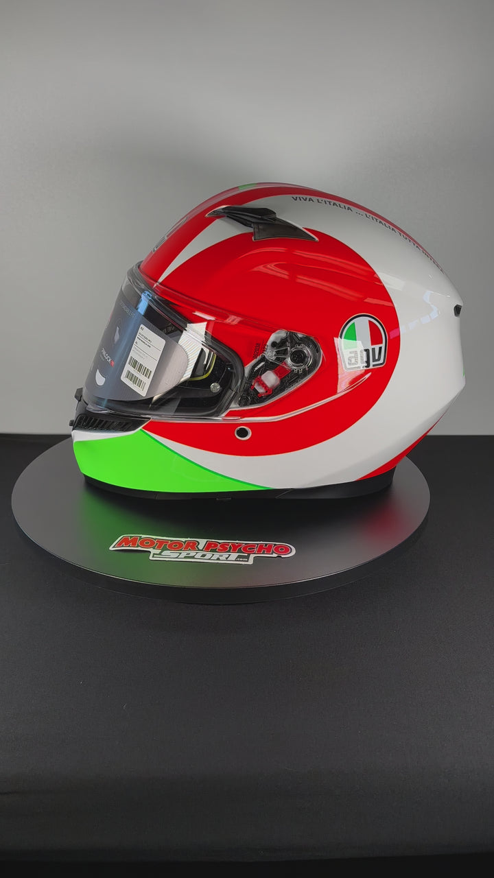 AGV K3 Helmet - Rossi Mugello 2018 - Size XL - OPEN BOX