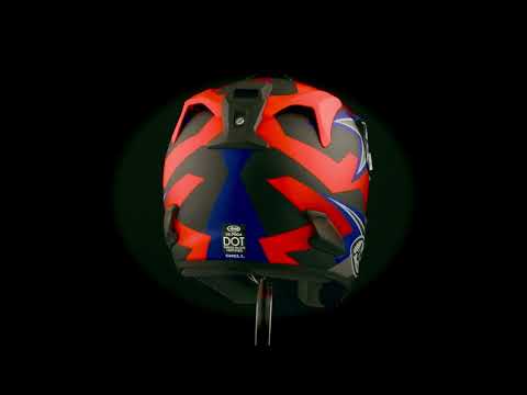 Arai VX-Pro4 Helmet - Stars & Stripes Black Frost