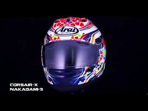 Arai Corsair-X Helmet - Nakagami-3 – Motor Psycho Sport