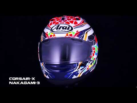 Arai Corsair-X Helmet - Nakagami-3