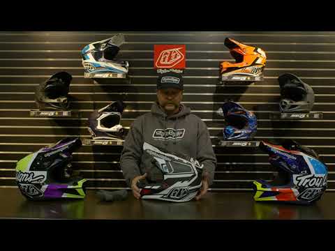 Troy Lee Designs SE5 Composite Helmet W/MIPS Saber Neo Orange