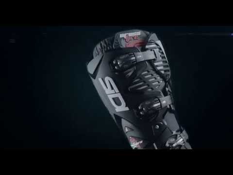Sidi Crossfire 3 SRS Black/Black Boots - Size US 11.7/EU 46 - OPEN BOX