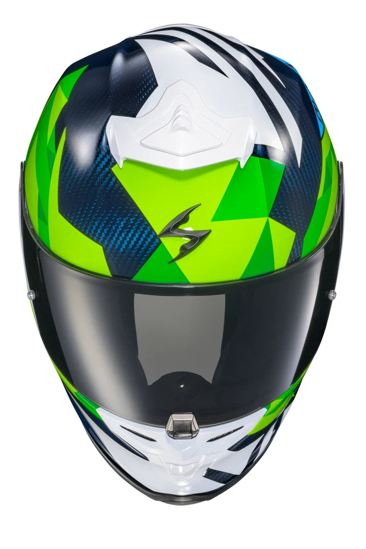 Scorpion Exo - Exo-R1 Air - Rastor White/Green/Blue