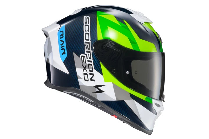 Scorpion Exo - Exo-R1 Air - Rastor White/Green/Blue