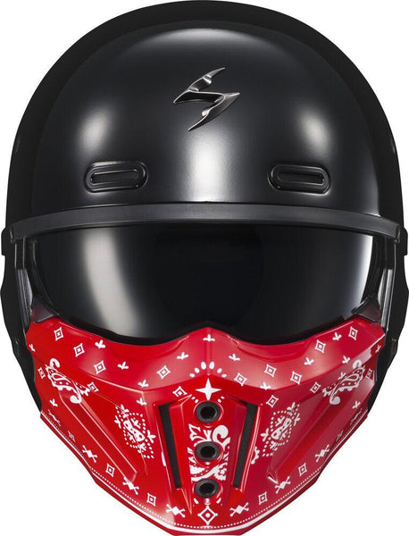 custom red bandana motorcycle helmet Skullskins Full Face Cover The helmet is designed to snugly hug your head SALE VINTAGE CUSTOM HELMET XF-GP