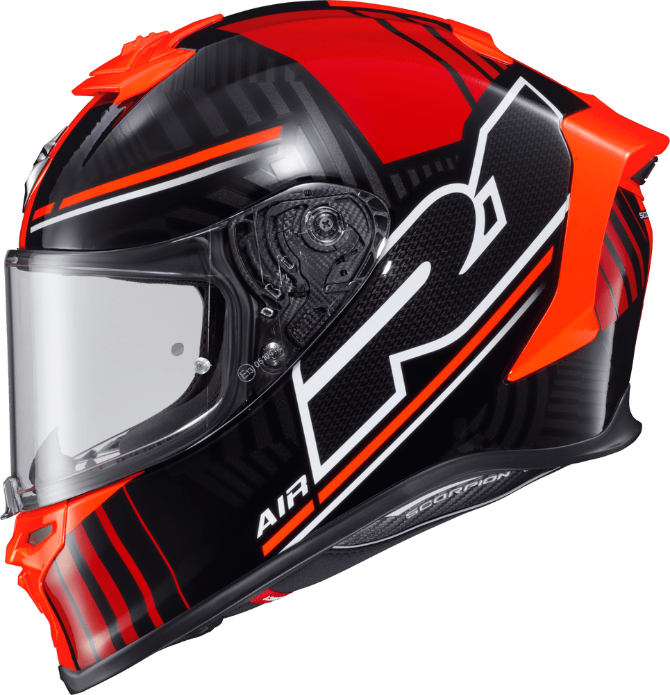 Scorpion Exo Exo-R1 Air Full Face Helmet Juice Red - Motor Psycho Sport