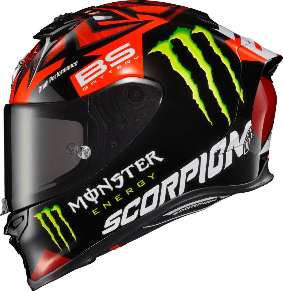 Scorpion Exo Exo-R1 Air Helmet Quartararo Monster Replica Black - Motor Psycho Sport