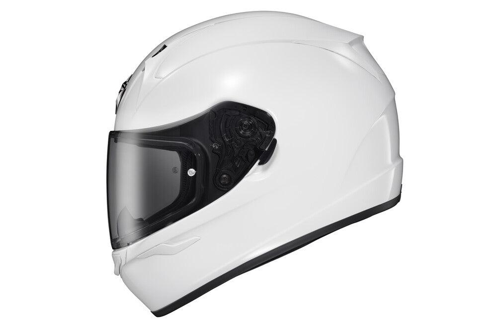 Scorpion Exo EXO-R320 Full-Face Helmet Gloss White - Motor Psycho Sport