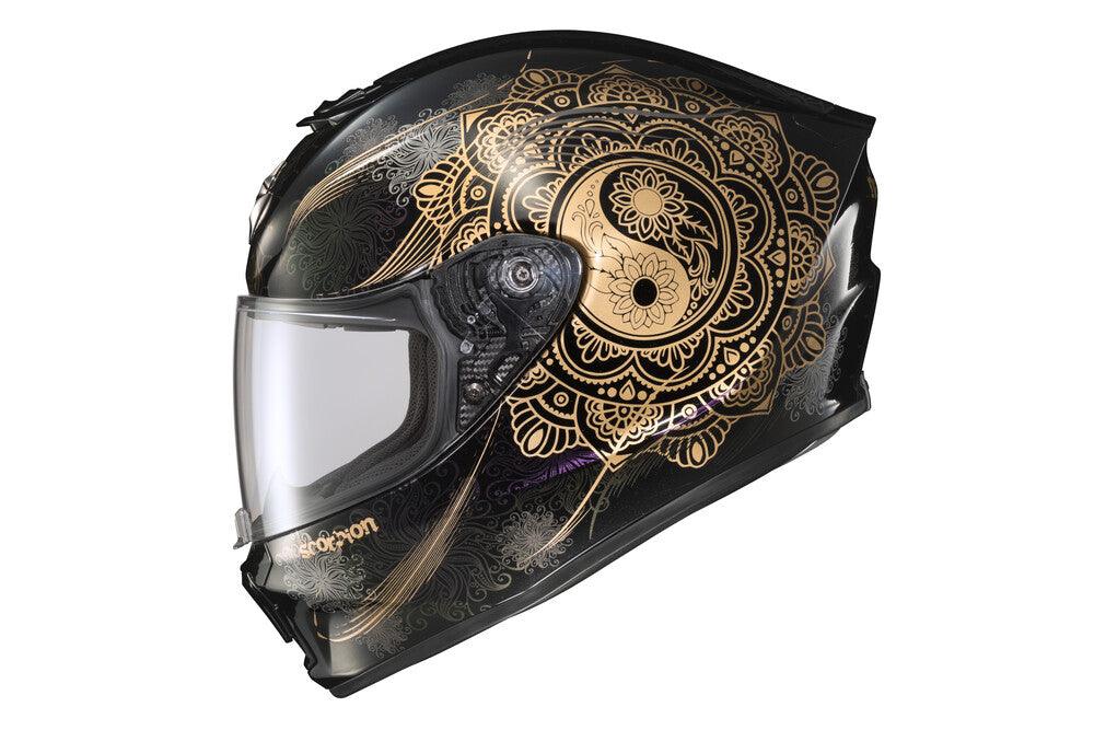 Scorpion Exo EXO-R420 Full Face Helmet Namaskar Black - Motor Psycho Sport