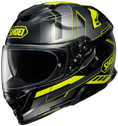 Shoei GT-Air II Aperture TC-3 Yellow/Gray/Black Helmet - Motor Psycho Sport