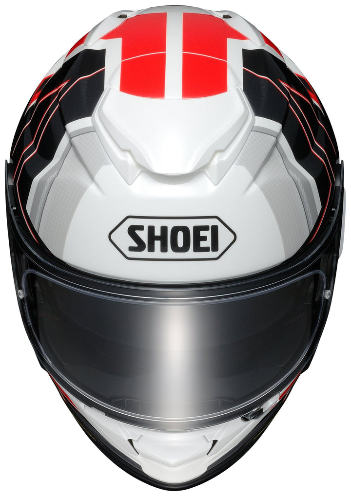 Shoei GT-Air II Aperture TC-6 White/Gray/Red Helmet - Motor Psycho Sport