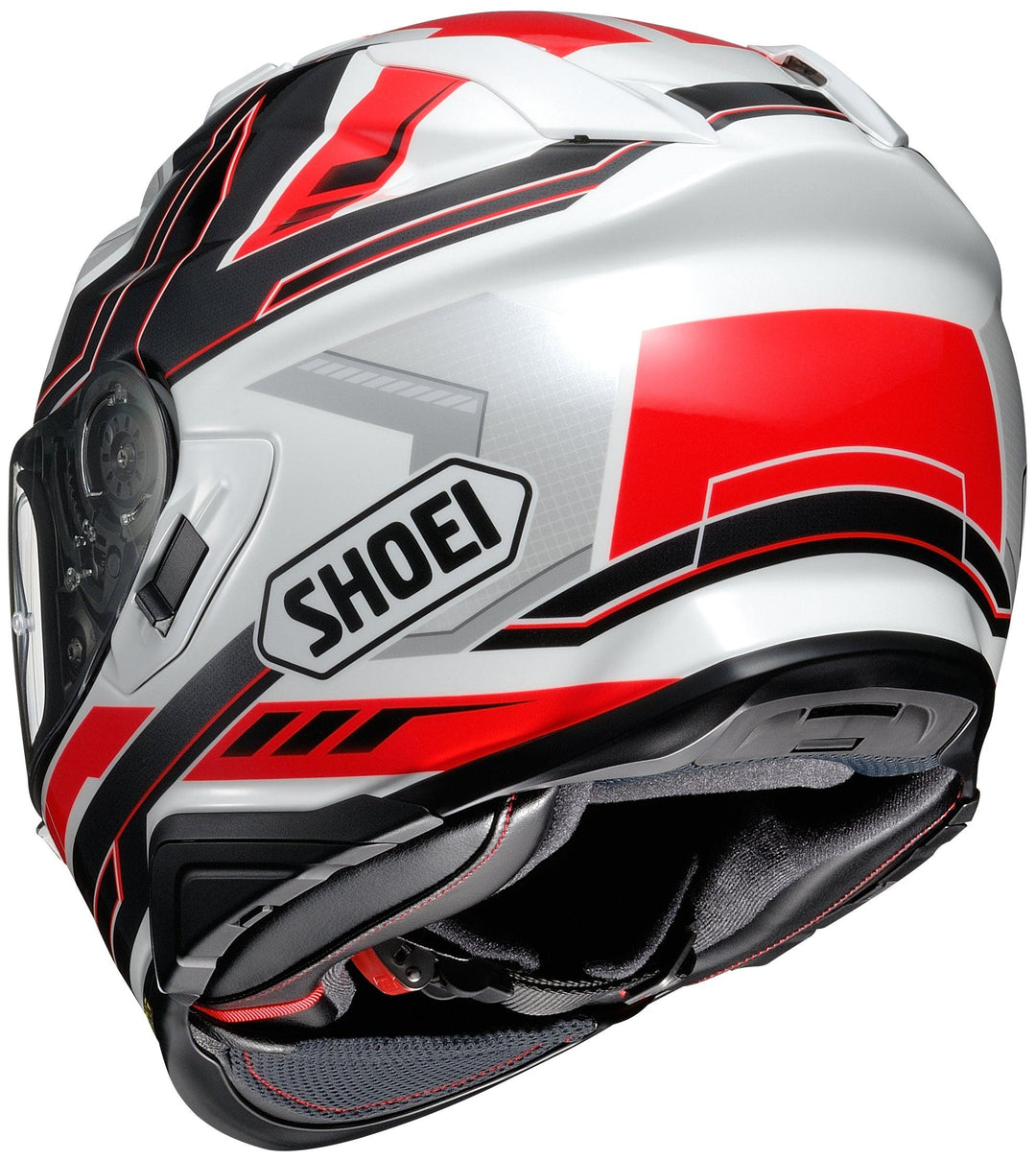 Shoei GT-Air II Aperture TC-6 White/Gray/Red Helmet - Motor Psycho Sport