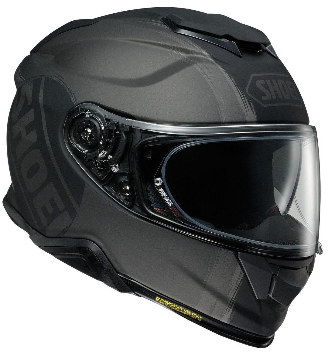 Shoei GT-Air II Emblem Helmet - TC-5 Matte Black - Motor Psycho Sport