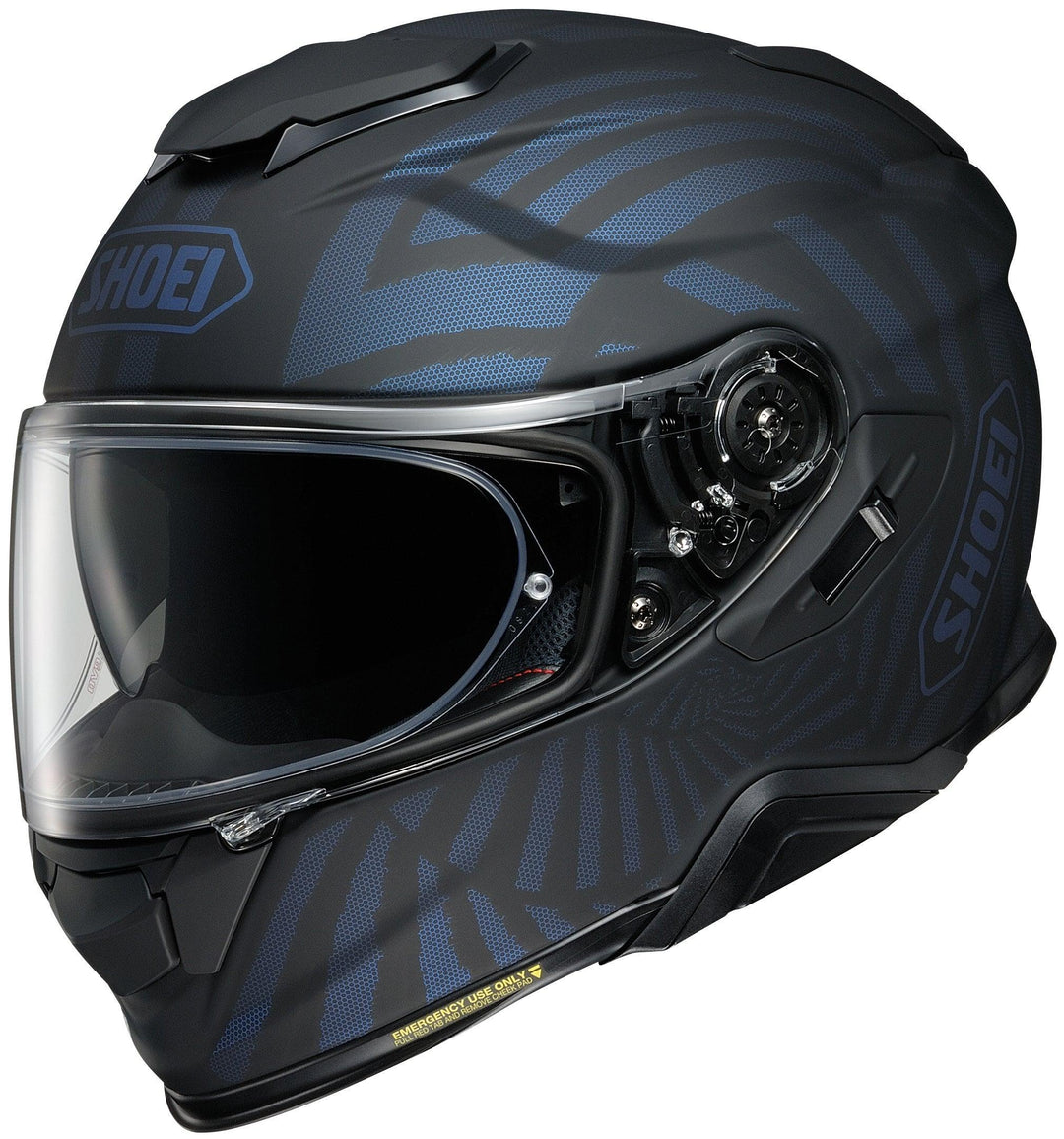 Shoei GT-Air II Qubit Helmet - TC-5 Matte White/Black - Motor Psycho Sport