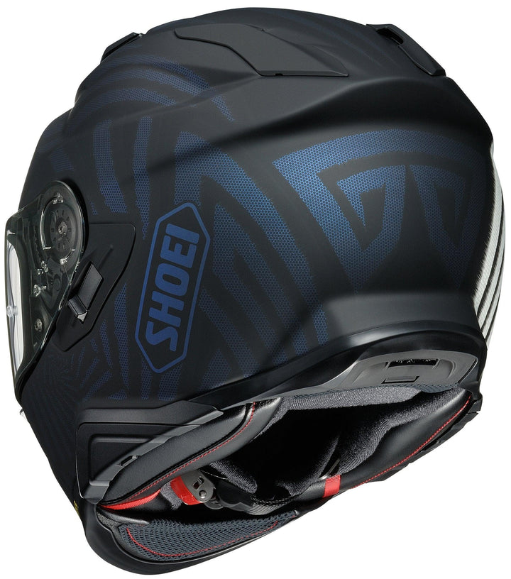 Shoei GT-Air II Qubit Helmet - TC-5 Matte White/Black - Motor Psycho Sport