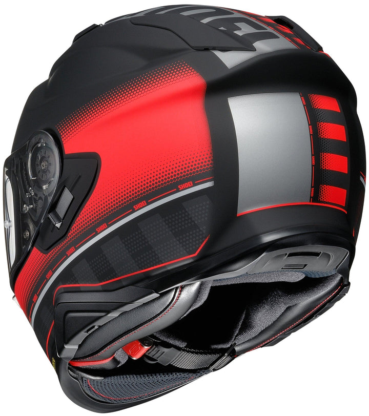 Shoei GT-Air II Tesseract Helmet - Matte TC-1 Red/Black - Motor Psycho Sport