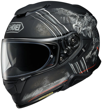 Shoei GT-Air II Ubiquity Helmet - TC-9 Matte Black/Graphic - Motor Psycho Sport
