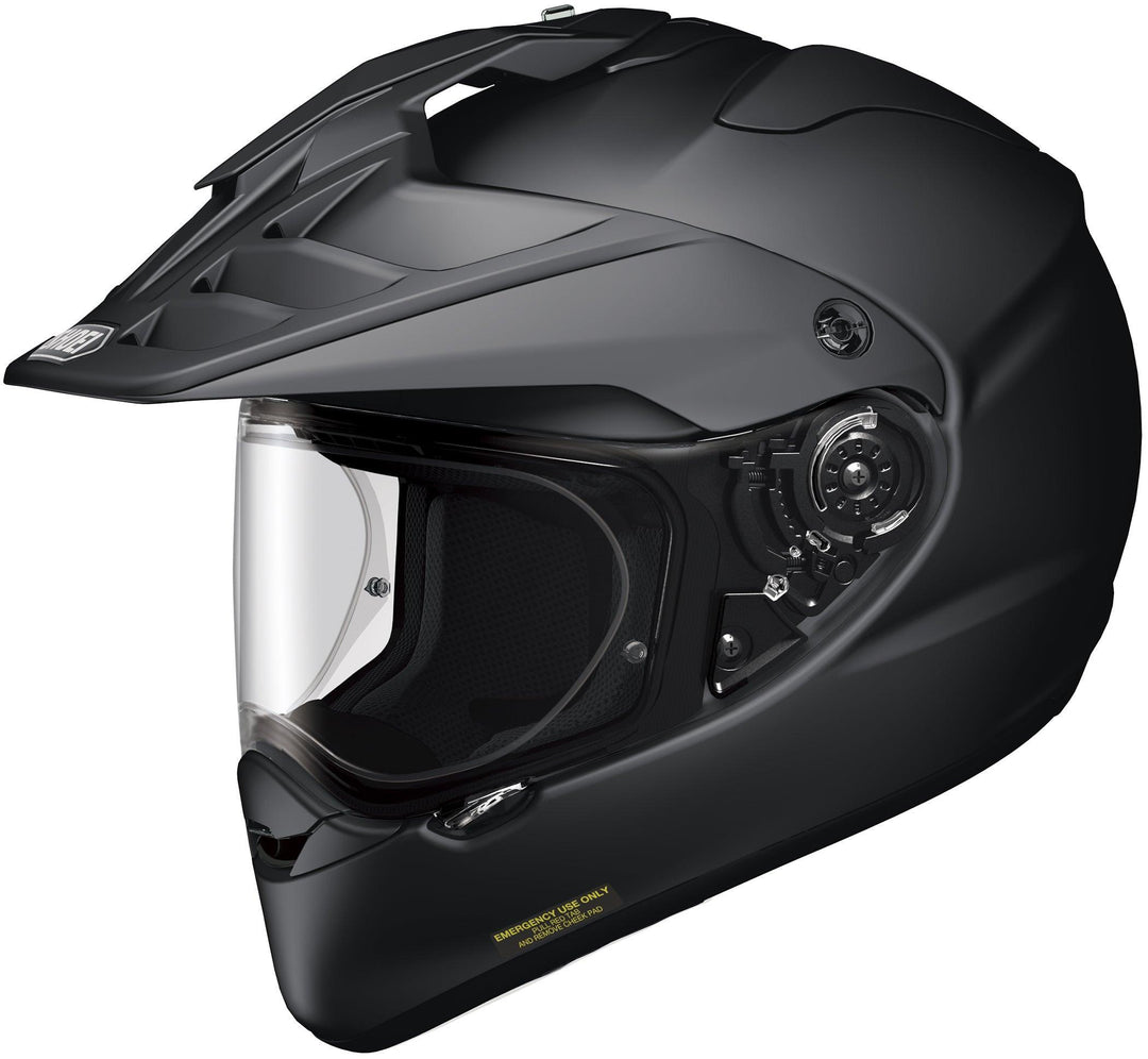 Shoei Hornet X2 Adventure Helmet - Matte Black - Motor Psycho Sport