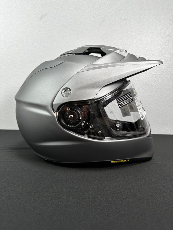 Shoei Hornet X2 Adventure Helmet - Matte Deep Gray - Size XL - OPEN BOX - Motor Psycho Sport