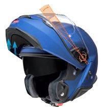 Shoei Neotec II Modular Helmet - Matte Blue Metallic - Size Medium - OPEN BOX - Motor Psycho Sport