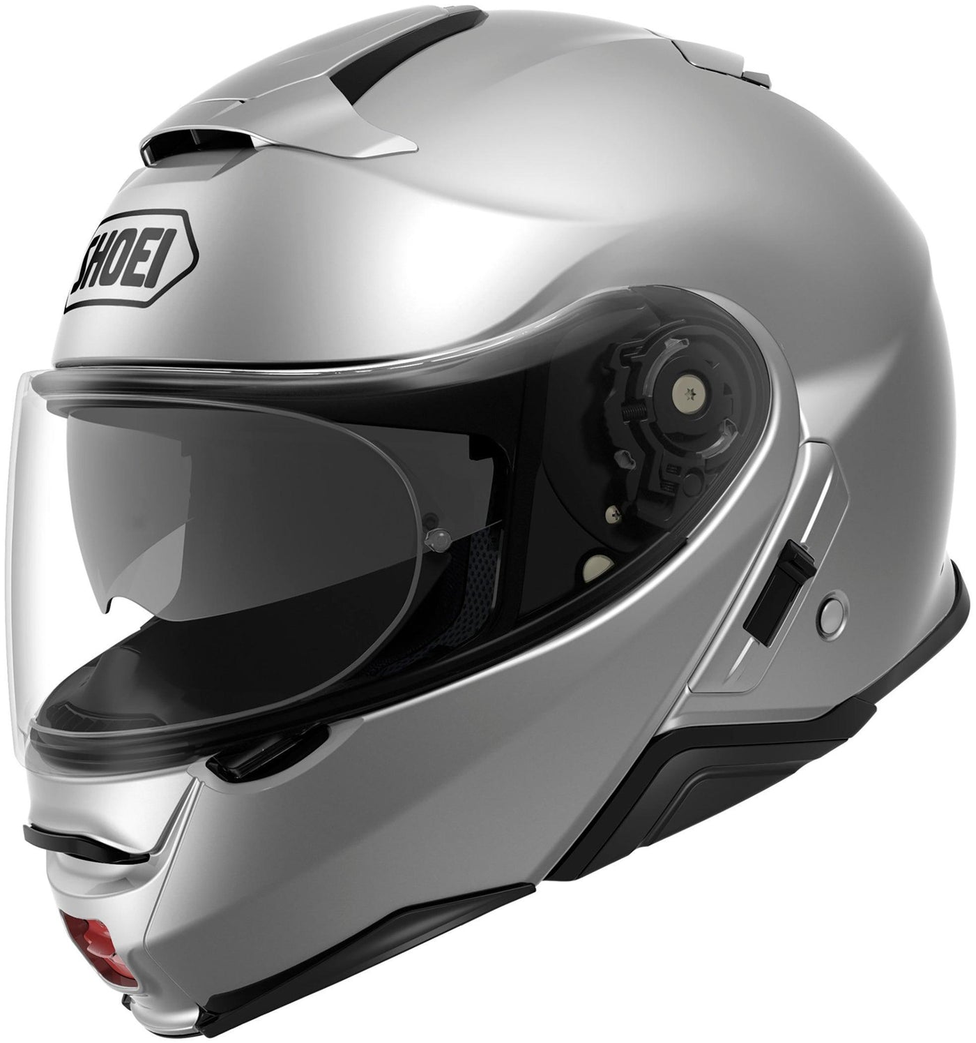 Shoei Neotec II Modular Helmet - Silver - Motor Psycho Sport