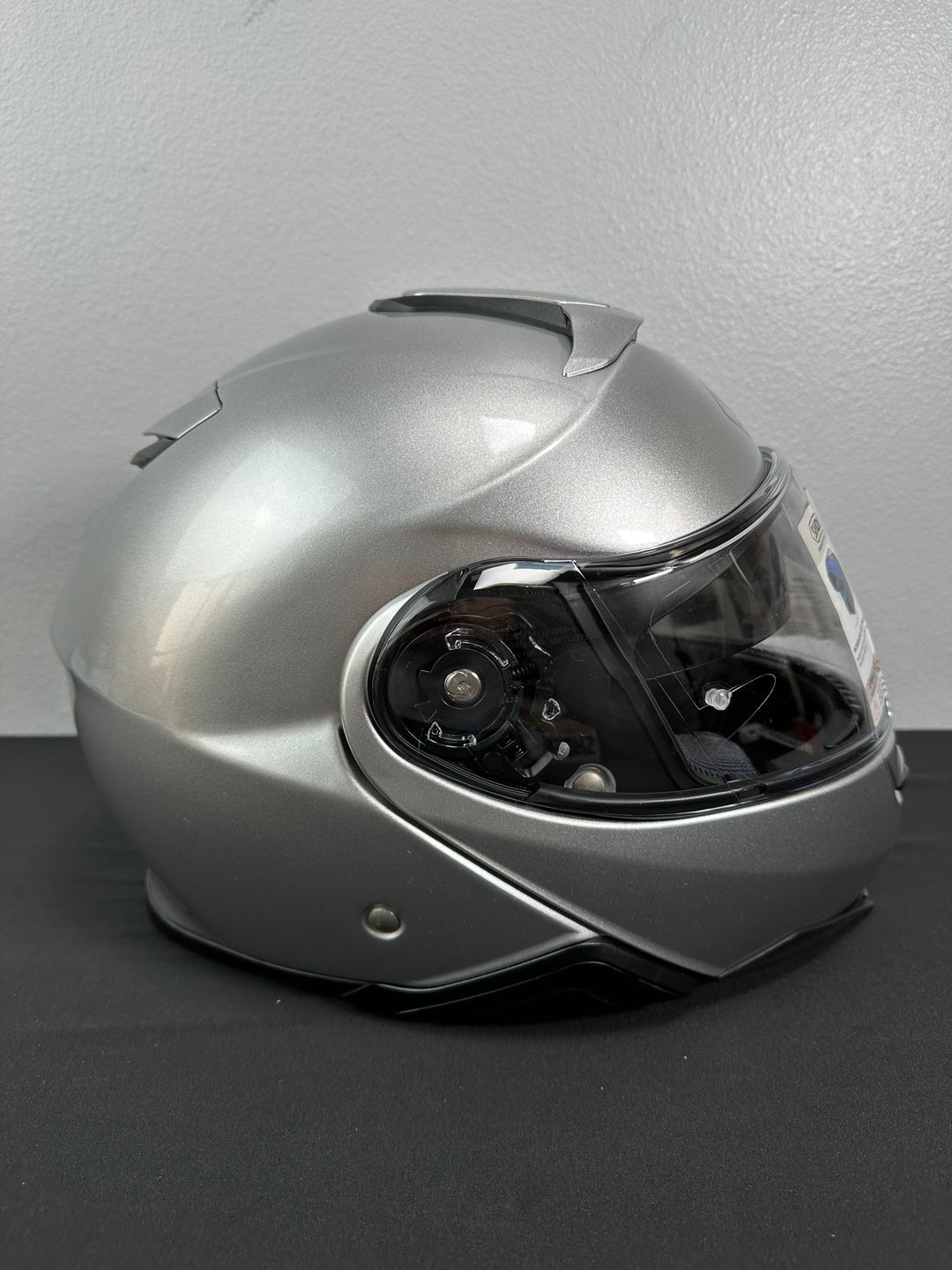 Shoei Neotec II Modular Helmet - Silver - Size XL - USED / OPEN 