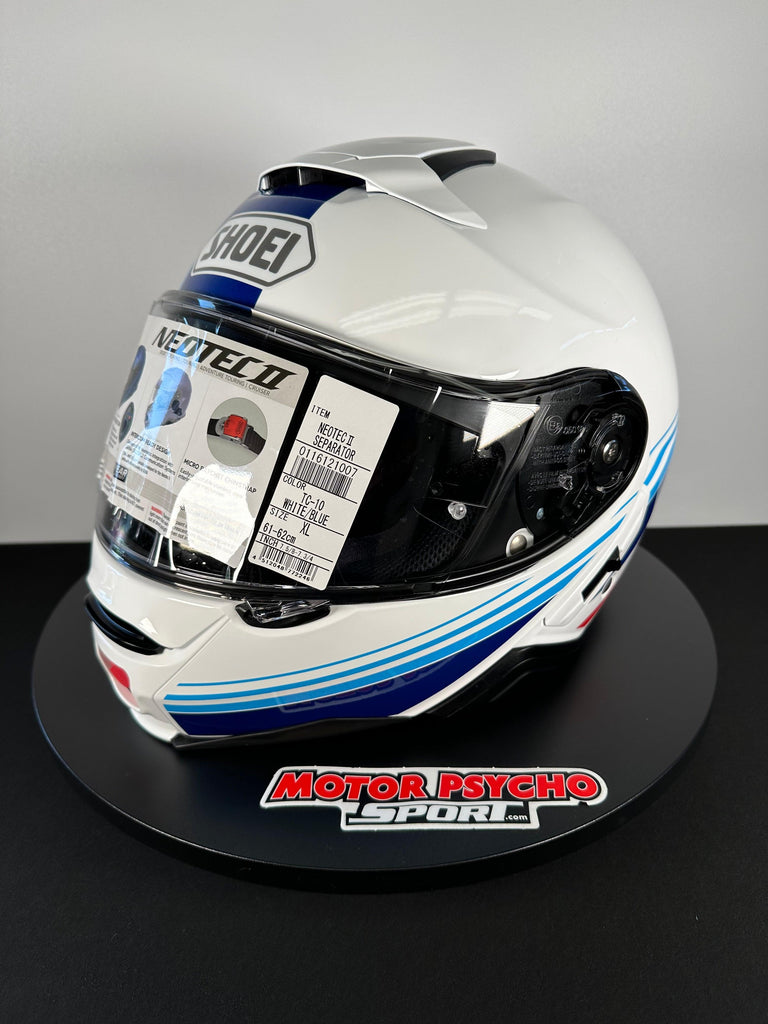 SHOEI NEOTEC2  ネオテック2 ホワイト　L＋SRLセット② Amazon.com: Shoei Neotec II Flip-Up Motorcycle Helmet White
