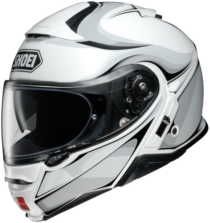 Shoei Neotec II Winsome Modular Helmet - TC-6 White/Gray/Black - Motor Psycho Sport