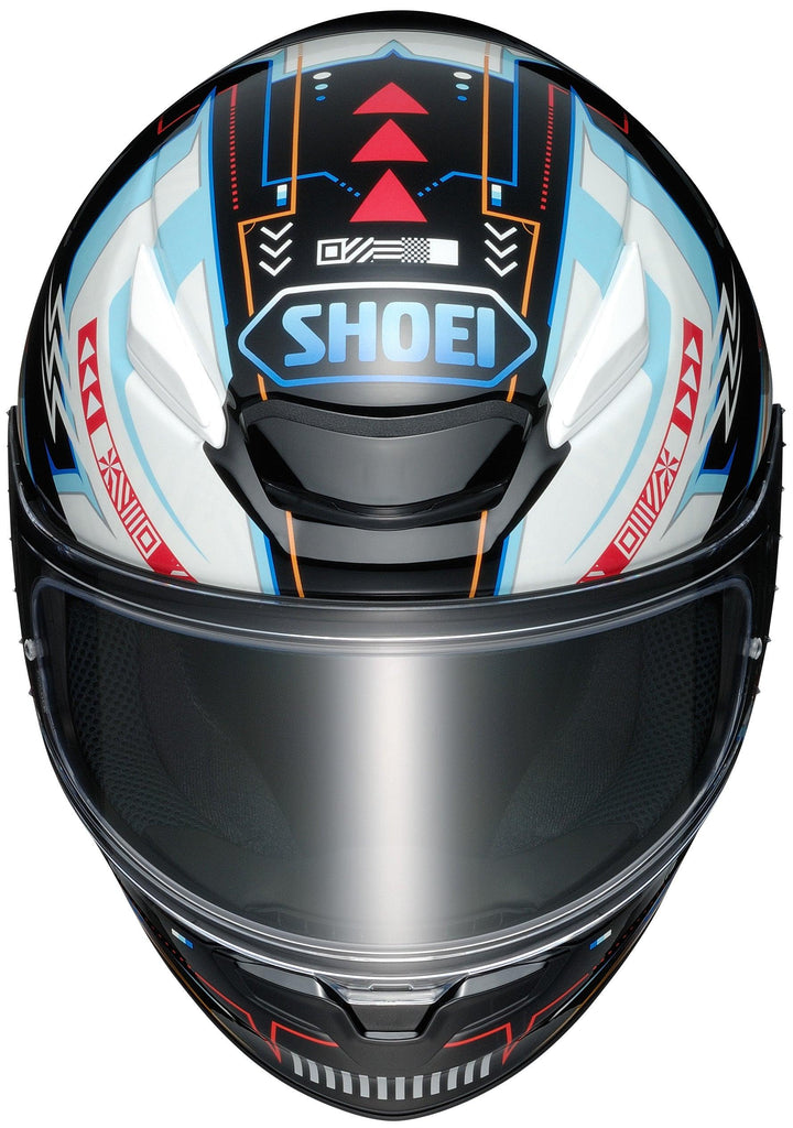 Shoei RF-1400 Arcane Helmet - TC-10 Light Blue/Black - Motor Psycho Sport