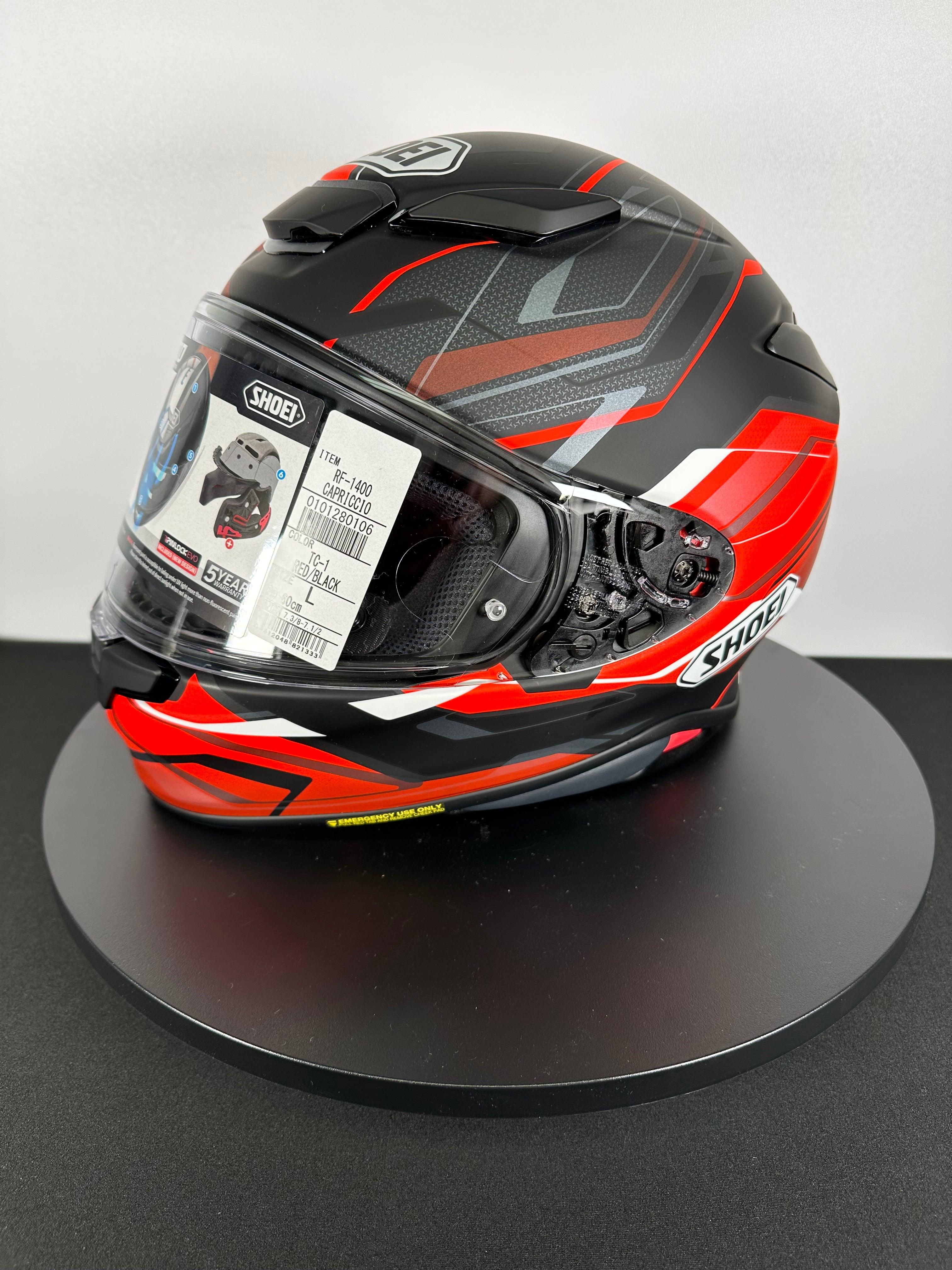 Shoei RF-1400 Capriccio Helmet - TC-1 - Size Large - USED LIKE NEW