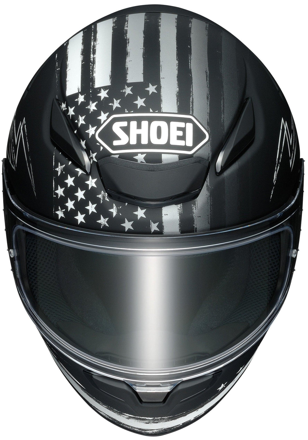 Shoei RF-1400 Dedicated 2 Helmet Matte TC-5 Black/White - Size XL - OPEN BOX - Motor Psycho Sport