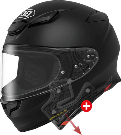 Shoei RF-1400 Helmet - Gloss Black Size MD - OPEN BOX - Motor Psycho Sport