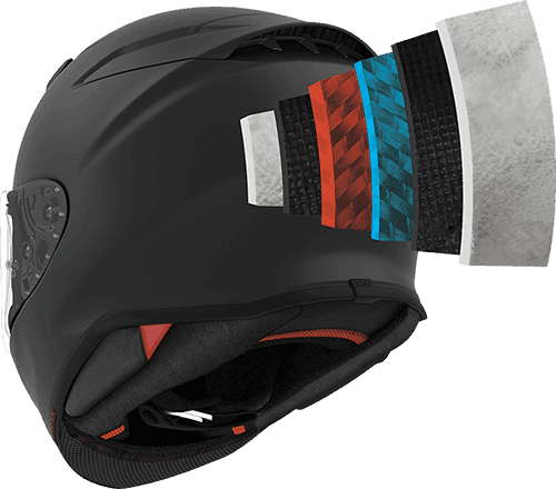 Shoei RF-1400 Helmet - Gloss Black - Size Small - OPEN BOX - Motor Psycho Sport