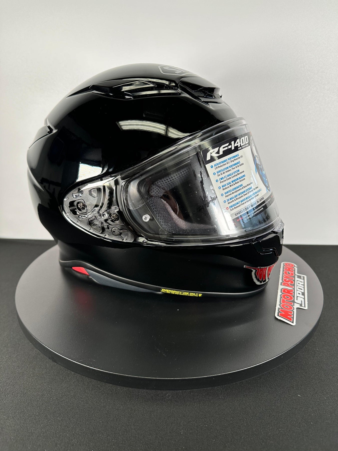 rf 1400 shoei Shoei RF-1400 Helmet - Gloss Black - Size XL