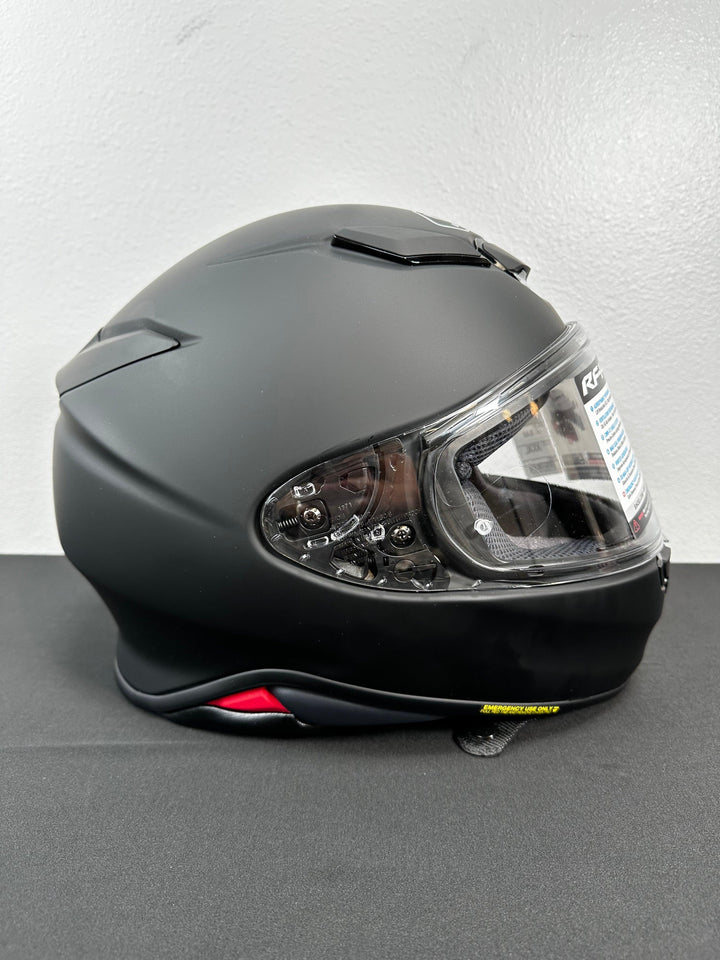 Shoei RF-1400 Helmet - Matte Black - Size 3XL - OPEN BOX - Motor Psycho Sport