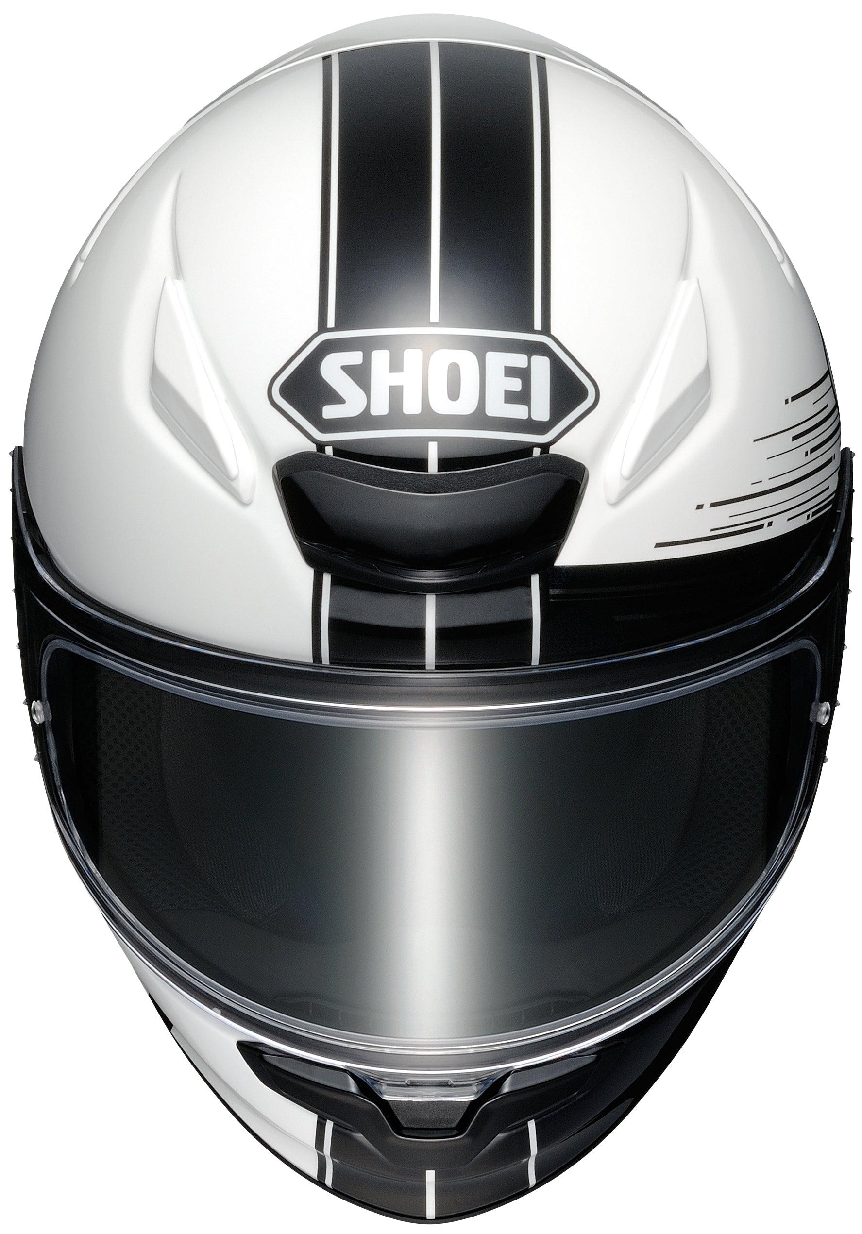 Shoei RF-1400 Ideograph Helmet - TC-6 White/Black – Motor Psycho Sport