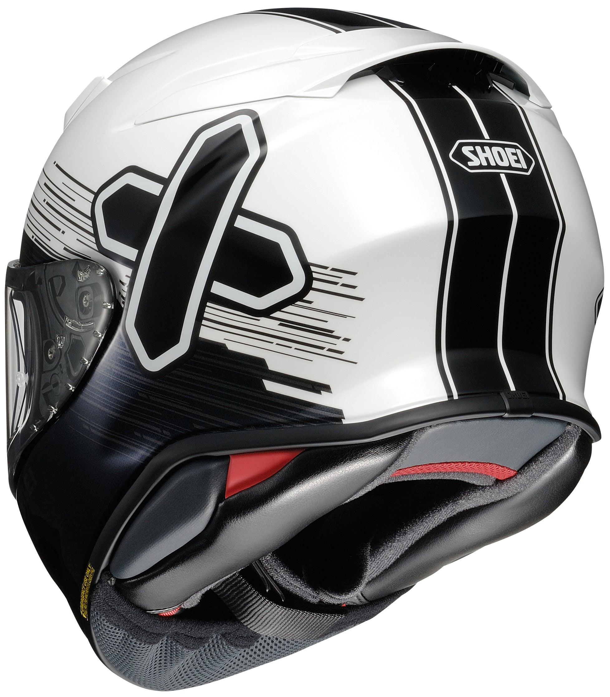 Shoei RF-1400 Ideograph Helmet - TC-6 White/Black – Motor Psycho Sport