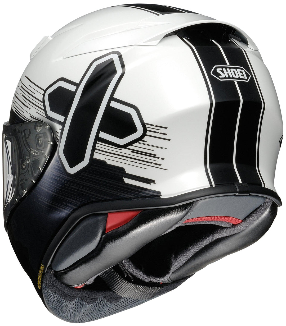 Shoei RF-1400 Ideograph Helmet - TC-6 White/Black - Motor Psycho Sport