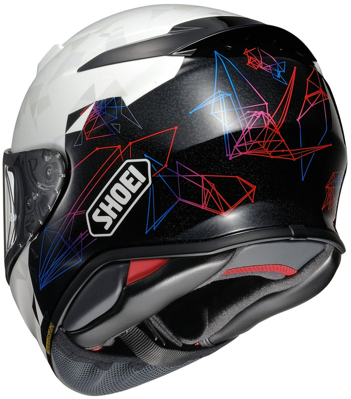 Shoei RF-1400 Origami Helmet - TC-5 White/Black - Motor Psycho Sport